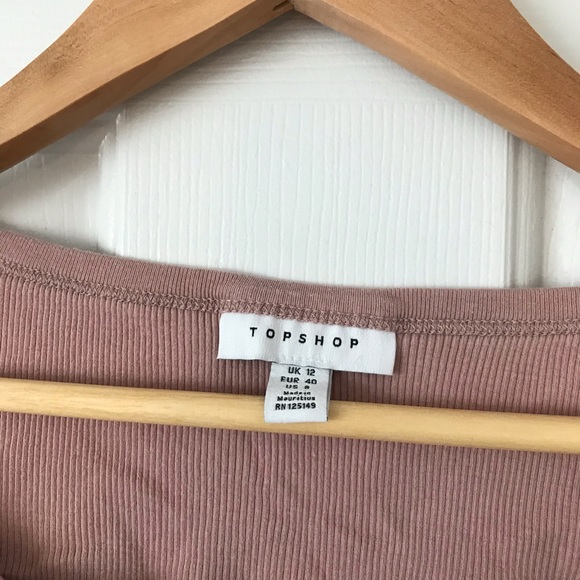 Pink Cropped Longsleeve - Picture 2 of 2